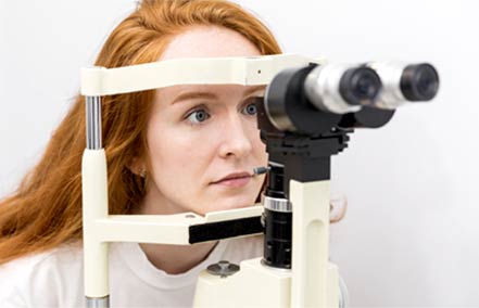 First Optic Services Eye Examination Image